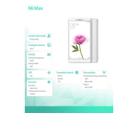 Xiaomi Mi Max 32GB Dual SIM LTE Silver - 331546 - zdjęcie 2